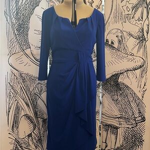 Adrianna Papell Royal Blue dress